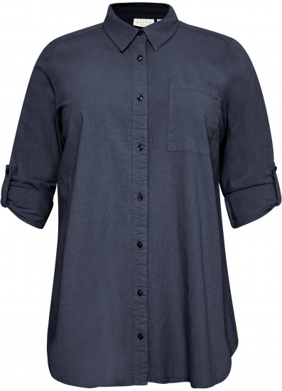 Kaffe Curve Nana Tunika Koszulowa Midnight Marine - Bluzki & koszule - 