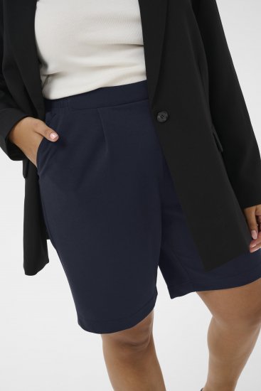 Kaffe Curve Pheolo Shorts Midnight Marine Navy - Szorty - 