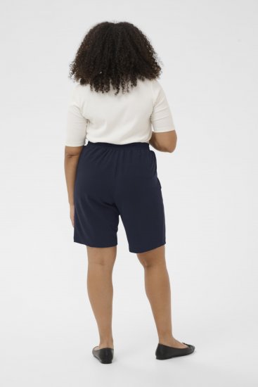 Kaffe Curve Pheolo Shorts Midnight Marine Navy - Szorty - 