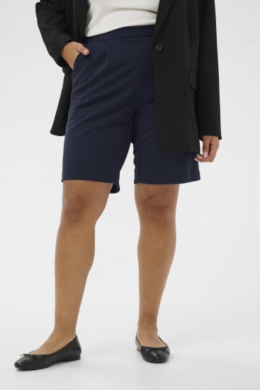 Kaffe Curve Pheolo Shorts Midnight Marine Navy - Szorty - 