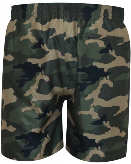 D555 Kody Camo Printed Swimshorts Khaki - Kąpielówki - Kąpielówki - 2XL-12XL