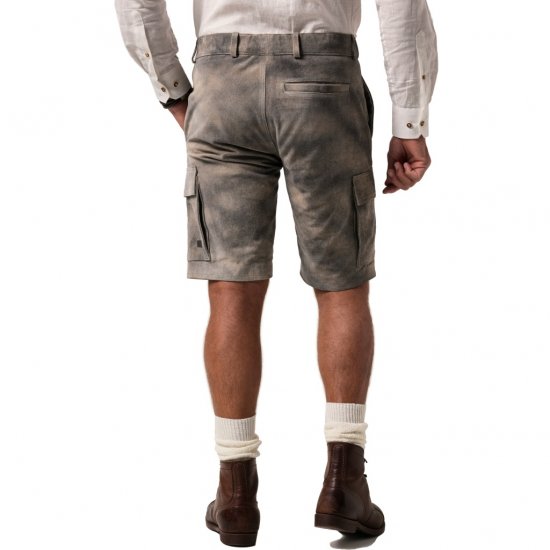 JP1880 Shorts Bermuda Traditional Cowhide Graphite Grey - Szorty - Szorty W40-W60