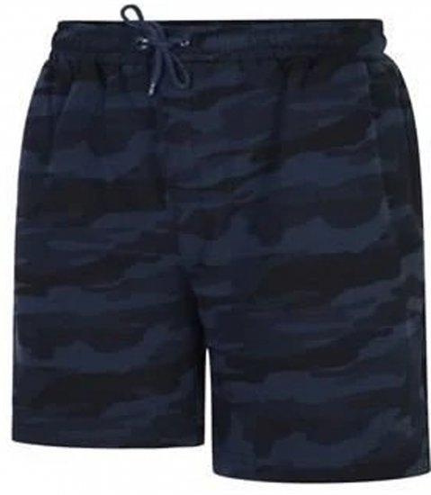 Espionage LW134 Camoflaged Shorts Navy - Dresy & spodenki dresowe - Dresy & Spodnie Dresowe 2XL-12XL