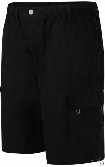 Espionage ST042 Cargo Shorts Black - Szorty - Szorty W40-W60