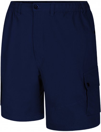 Espionage ST066 Stretch Poplin Cargo Shorts Dark Navy - Szorty - Szorty W40-W60