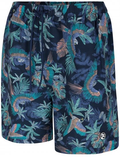Espionage SW100 Bird Print Swimshorts Blue - Kąpielówki - Kąpielówki - 2XL-12XL