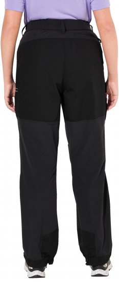 Ulla Popken HYPRAR Multifunctional Durable Inset Trekking Pants Black - Jeansy & Spodnie w Dużych Rozmiarach – Plus Size - 