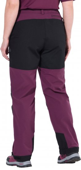 Ulla Popken HYPRAR Multifunctional Durable Inset Trekking Pants Dark Cherry Dark Cherry - Jeansy & Spodnie w Dużych Rozmiarach – Plus Size - 