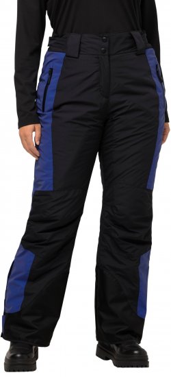 Ulla Popken Ski Pants Reflector Waterproof Velcro Closure Snow Gaiter Black - Jeansy & Spodnie w Dużych Rozmiarach – Plus Size - 