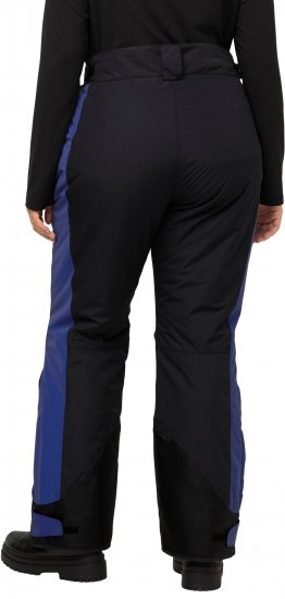 Ulla Popken Ski Pants Reflector Waterproof Velcro Closure Snow Gaiter Black - Jeansy & Spodnie w Dużych Rozmiarach – Plus Size - 