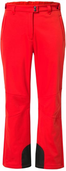 Ulla Popken Softshell Trousers Waterproof Zip Pockets Snow Gaiters Salsa - Jeansy & Spodnie w Dużych Rozmiarach – Plus Size - 