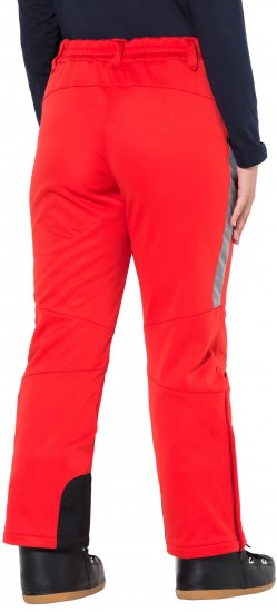 Ulla Popken Softshell Trousers Waterproof Zip Pockets Snow Gaiters Salsa - Jeansy & Spodnie w Dużych Rozmiarach – Plus Size - 