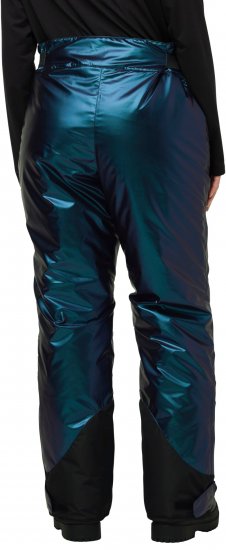 Ulla Popken Ski Pants Water-Repellent Mother-Of-Pearl Velcro Closure Snow Gaiter Blue - Jeansy & Spodnie w Dużych Rozmiarach – Plus Size - 