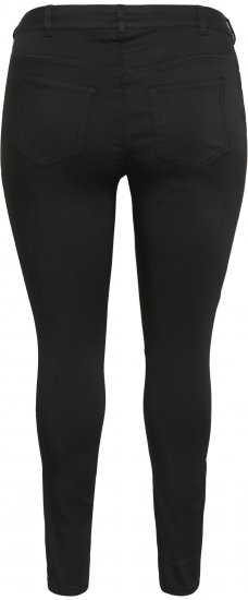 Kaffe Curve Lena Slim Jeans Black Deep - Jeansy - 