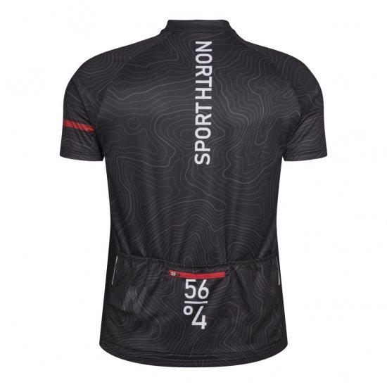 North Latitude Sport Bike Shirt Black - Odzież rowerowa - 