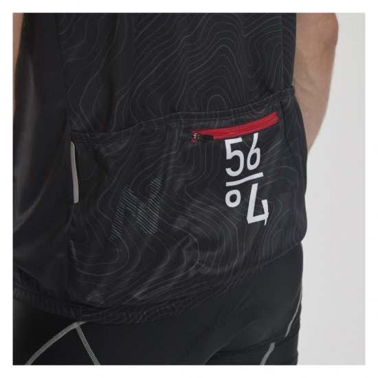 North Latitude Sport Bike Shirt Black - Odzież rowerowa - 