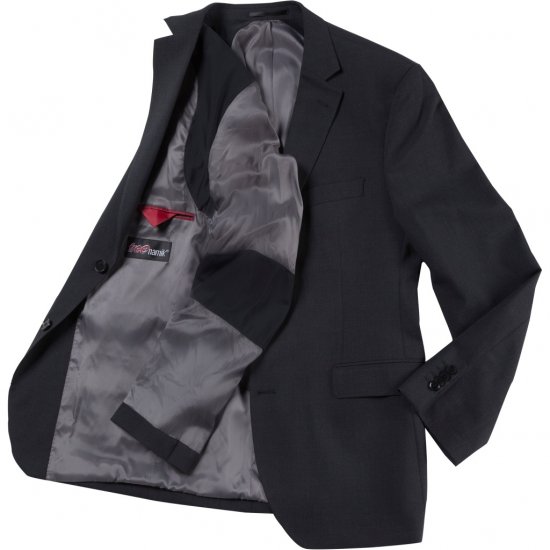 JP1880 Classic Two Button Stretch Suit Jacket Grey - Garnitury - Garnitury dużych rozmiarach