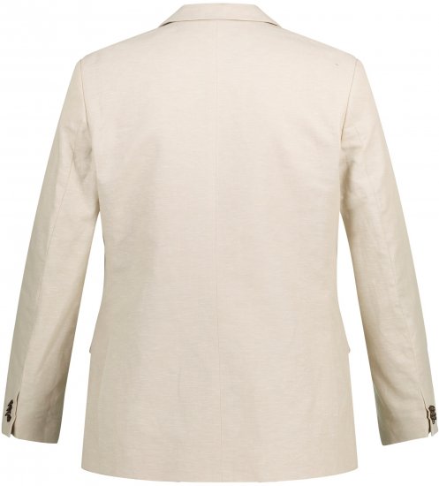 JP1880 Kos Linen Blend Jacket Sand - Garnitury - Garnitury dużych rozmiarach
