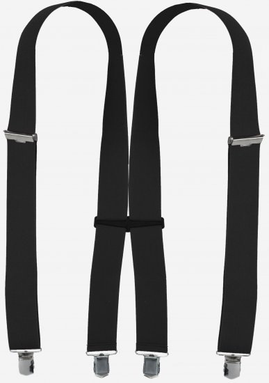 Veniz Suspenders 36mm Black - Akcesoria - 