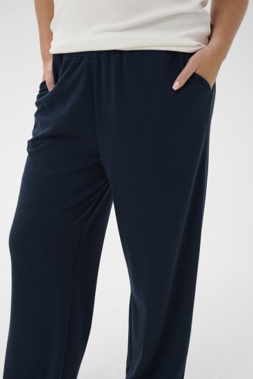 Kaffe Curve Annia Sweatpants Navy - Spodnie dresowe - 