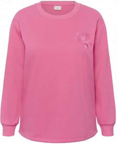 Kaffe Curve Sus Sweatshirt Pink Power - Bluzy - 