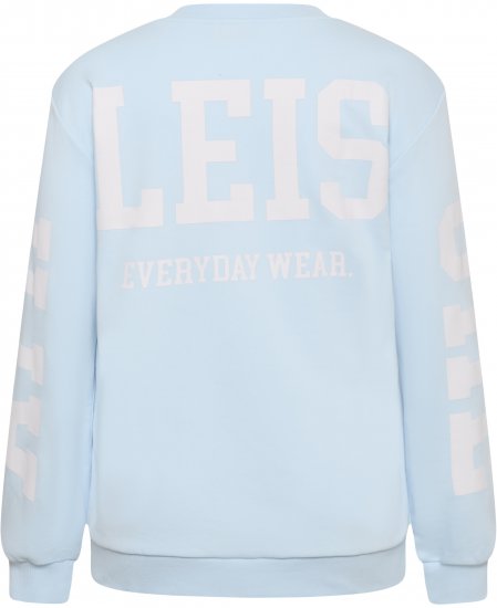 Kaffe Curve Mila Sweatshirt Nantucket Breeze Blue - Bluzy - 