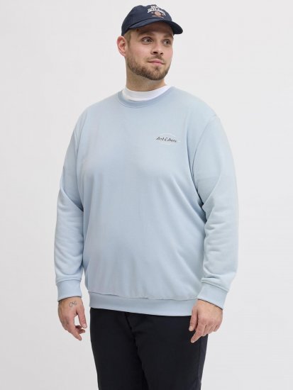 Jack & Jones Brandon Sweatshirt Blue - Bluzy & bluzy z kapturem - Bluzy & Bluzy z kapturem 2XL-12XL