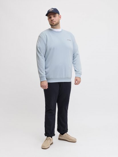 Jack & Jones Brandon Sweatshirt Blue - Bluzy & bluzy z kapturem - Bluzy & Bluzy z kapturem 2XL-12XL