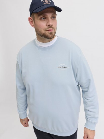 Jack & Jones Brandon Sweatshirt Blue - Bluzy & bluzy z kapturem - Bluzy & Bluzy z kapturem 2XL-12XL