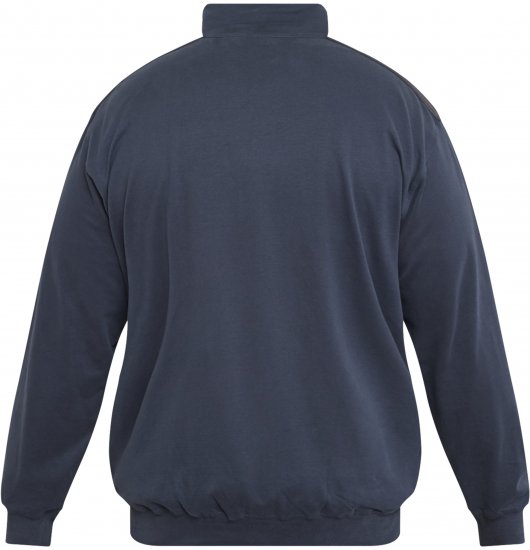 North Latitude 61140 Miękki Kardigan Dresowy Granatowy - Bluzy & bluzy z kapturem - Bluzy & Bluzy z kapturem 2XL-12XL