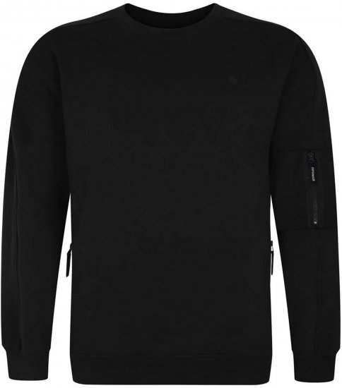 Espionage LW152 Sweatshirt Black - Bluzy & bluzy z kapturem - Bluzy & Bluzy z kapturem 2XL-12XL