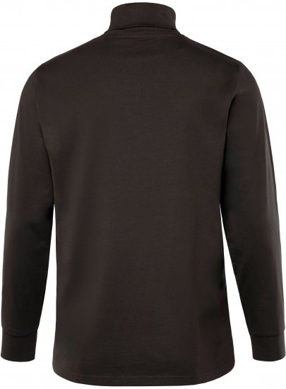 JP1880 Turtleneck Sweatshirt Long Sleeve Dark Brown - Bluzy & bluzy z kapturem - Bluzy & Bluzy z kapturem 2XL-12XL