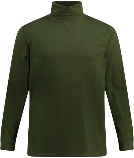 JP1880 Turtleneck Sweatshirt Green - Bluzy & bluzy z kapturem - Bluzy & Bluzy z kapturem 2XL-12XL