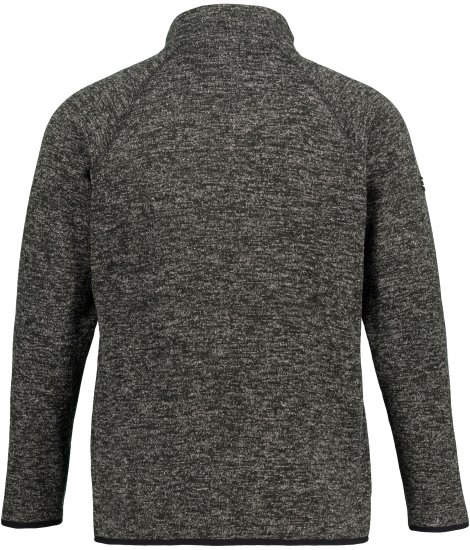 JAY-PI Knitted Fleece Jacket Gray - Kurtki Męskie Duże Rozmiary - Kurtki Duże rozmiary 2XL-8XL