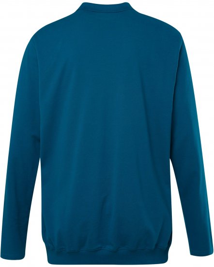 JP1880 Polo Shirt Long Sleeve Blue - Koszulki polo - Koszulki Polo 2XL-8XL