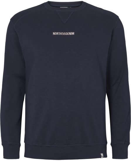 North Latitude Denim Logo Sweatshirt Navy Blue TALL - TALL bluzy - 