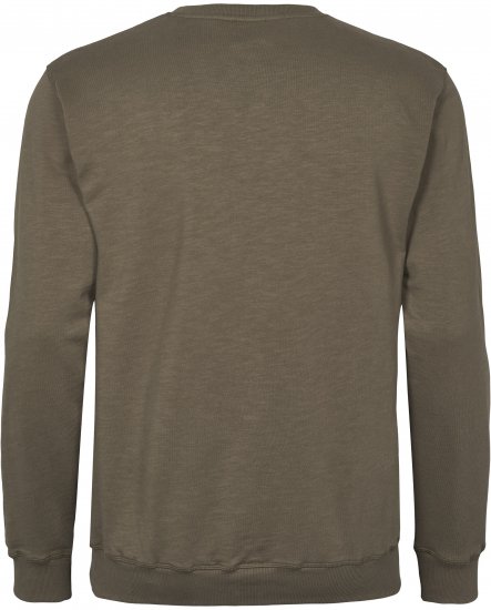 North Latitude Denim Logo Sweatshirt Dusty Olive Green TALL - TALL bluzy - Bluzy TALL dla wysokich mężczyzn