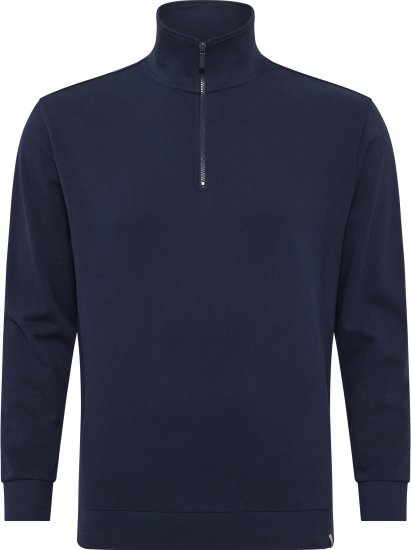 North Latitude Denim Half-Zip Sweatshirt Navy Blue TALL - TALL bluzy - 
