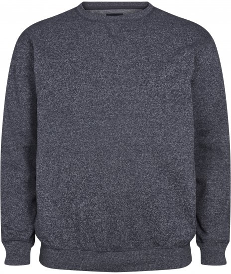 North Latitude O-Neck Sweatshirt Blue Melange TALL - TALL bluzy - 