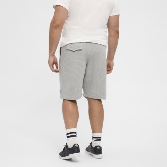 North Latitude Ottoman Sweatshorts Mid Grey - Dresy & spodenki dresowe - Dresy & Spodnie Dresowe 2XL-12XL