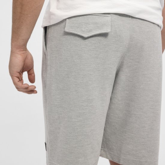 North Latitude Ottoman Sweatshorts Mid Grey - Dresy & spodenki dresowe - Dresy & Spodnie Dresowe 2XL-12XL