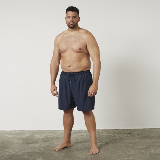 North Latitude 61145 Kąpielówki z 4-Kierunkowym Stretchem Granatowe - Bielizna & stroje kąpielowe - Bielizna & Stroje kąpielowe 2XL-8XL