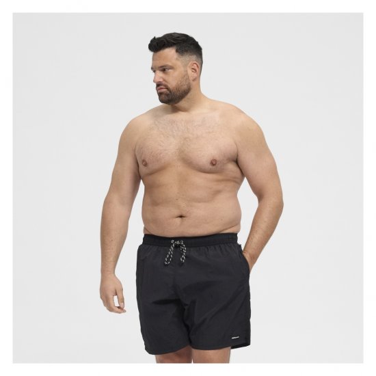 North Latitude Swimshorts Black - Bielizna & stroje kąpielowe - Bielizna & Stroje kąpielowe 2XL-8XL