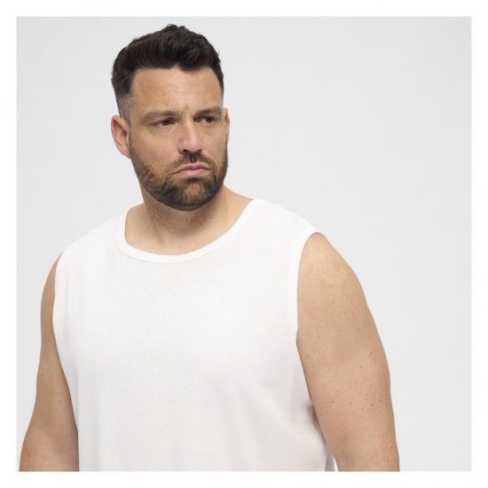 North Latitude Tanktop White - Koszulki bez rękawów - Koszulki bez rękawów - 2XL-12XL