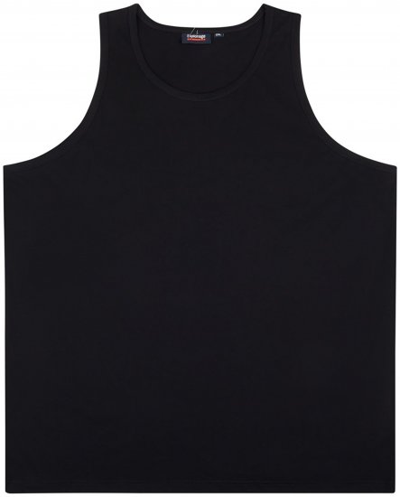 Espionage T017 Plain Sport Singlet Black - Koszulki - T-shirty meskie Duże Rozmiary - 2XL-14XL