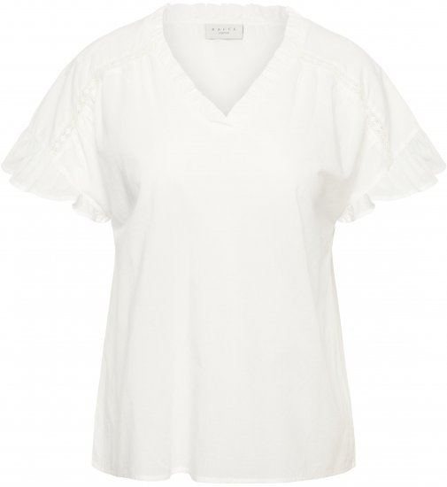 Kaffe Curve Valeria Top Chalk - Topy - 