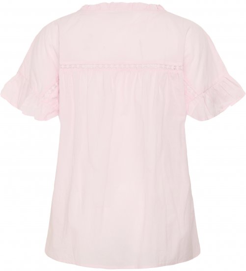 Kaffe Curve Valeria Top Ballerina Pink - Koszulki & topy - 