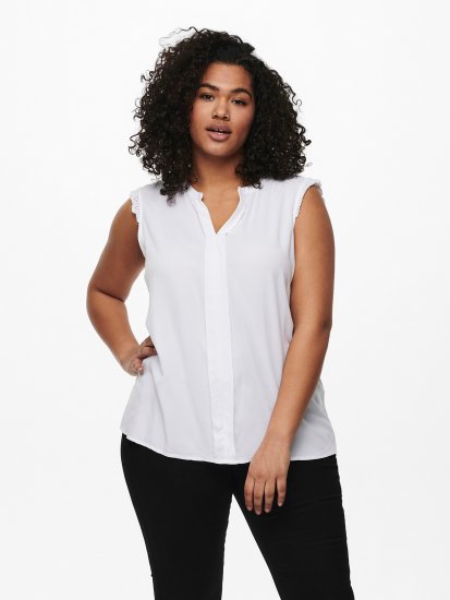 Only Carmakoma Mumi Top White - Topy - 
