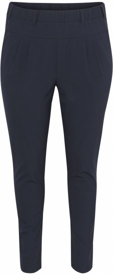 Kaffe Curve Jia Spodnie Północny granat - Jeansy & Spodnie w Dużych Rozmiarach – Plus Size - 