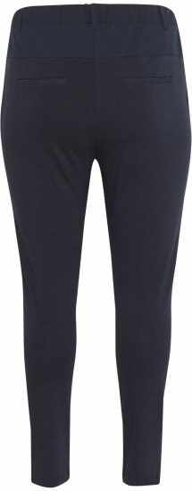 Kaffe Curve Jia Spodnie Północny granat - Jeansy & Spodnie w Dużych Rozmiarach – Plus Size - 